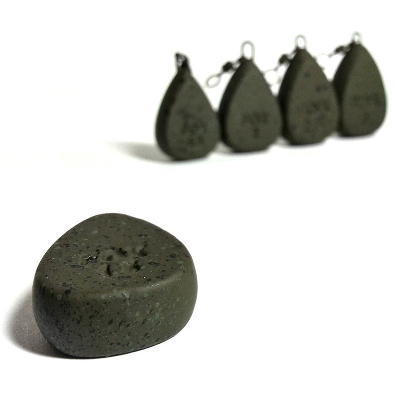 Fox Camotex Flat Pear Swivel Carp Lead